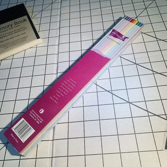 Scrapbooking Lot Book Stickers & ColorCore Card Stock 20 Colors Pack Sand NEW - Picture 9 of 10